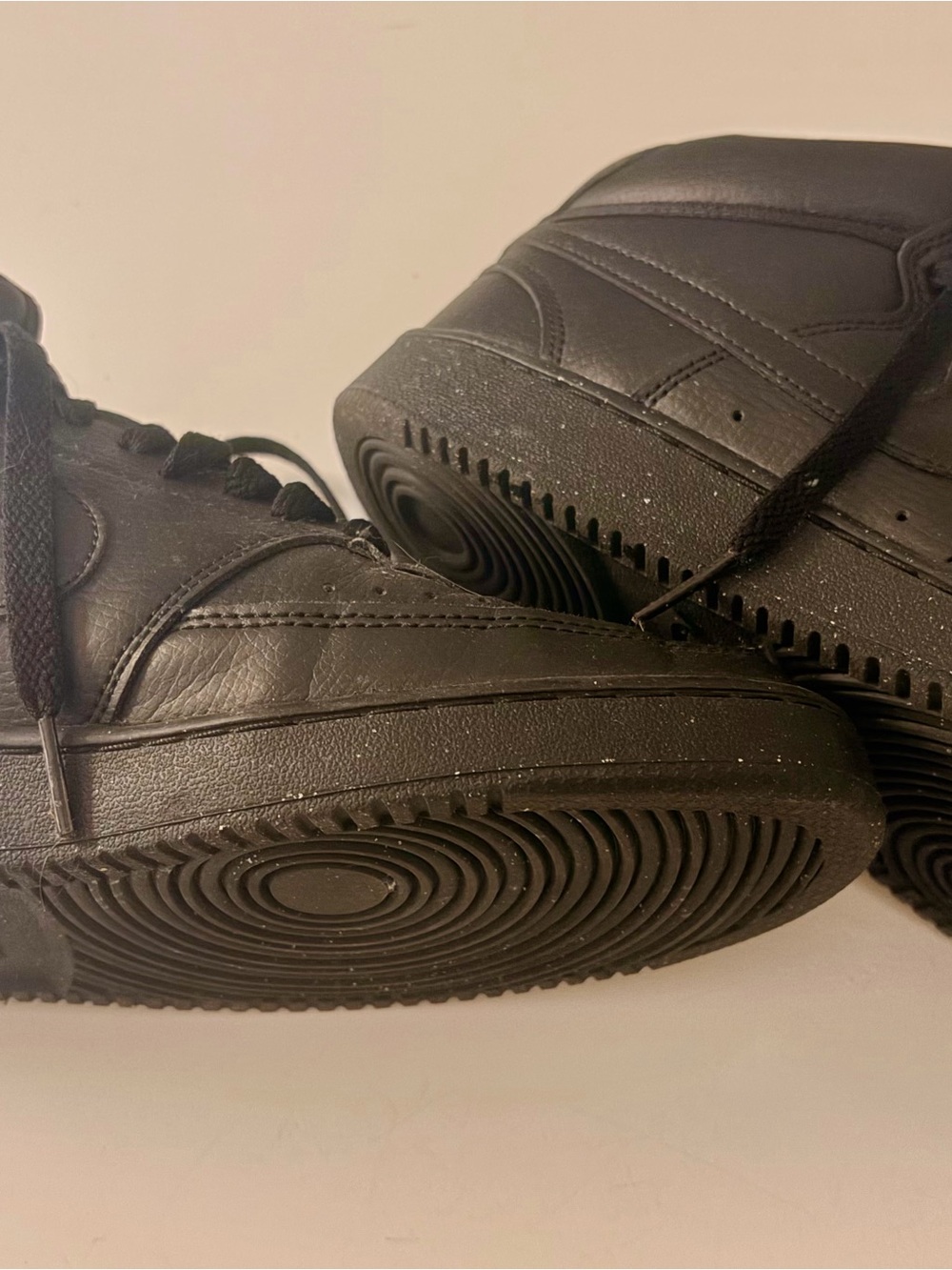 Nike Court Vision Triple Black men’s shoes